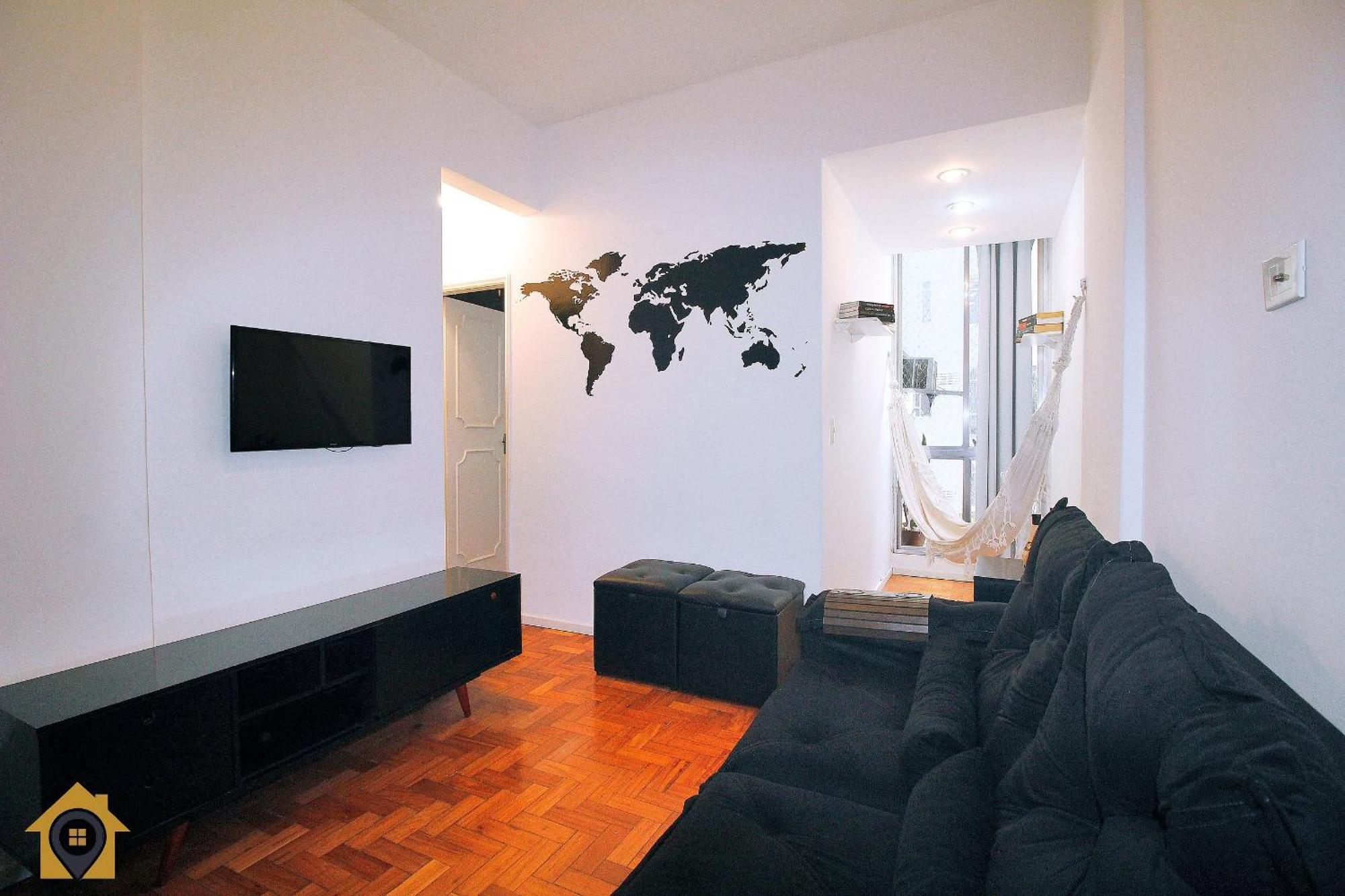 Aconchegante De 2 Quartos P/ 4 Pessoas Apartamento